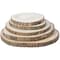 Vintiquewise Barky Natural Wood Slabs Rustic Ornament Slice Tray Table Charger, PK 5 QI003847.5 - alternate 2